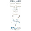 Fel-Pro FS8518PT3 FS 8518 PT-3 Engine Gasket Set