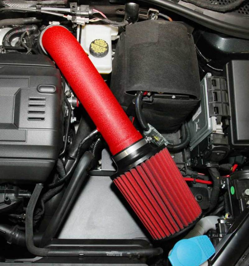 AEM 21-746WR 2015 fits Volkswagen Golf GTI 2.0L Cold Air Intake System Wrinkle Red