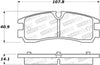 Stoptech 308.0754 Street Brake Pads