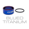 COBB SUB-001-423-TI Knob Trim Ring - Blued Titanium