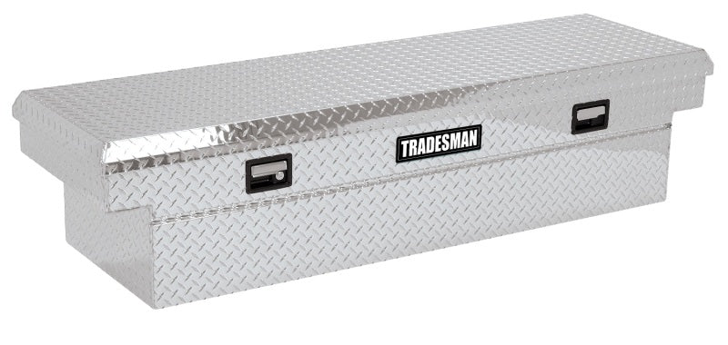 Tradesman 9100DBT Aluminum Single Lid Cross Bed Truck Tool Box (71in.) - Brite