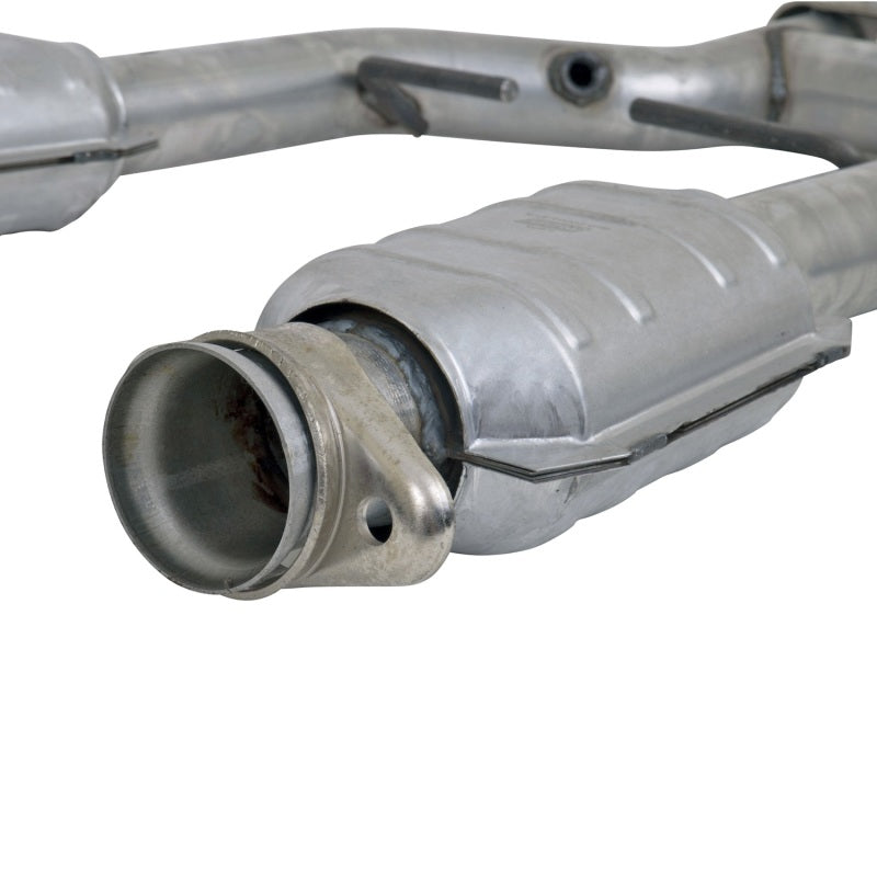 BBK  1538 Mustang 4.6 GT / fits Cobra 96-04 Short Mid H Pipe w Catalytic Convert