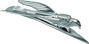 Kuryakyn 7333 Kuryakyn Deco Eagle Fender Ornament 01-22 fits Honda GL1800 Chrome