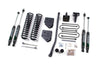 Zone Offroad ZONF5N 05-07 fits Ford F-250/350 4in Suspension Kit
