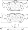 Stoptech 308.05581 Street Brake Pads - Front