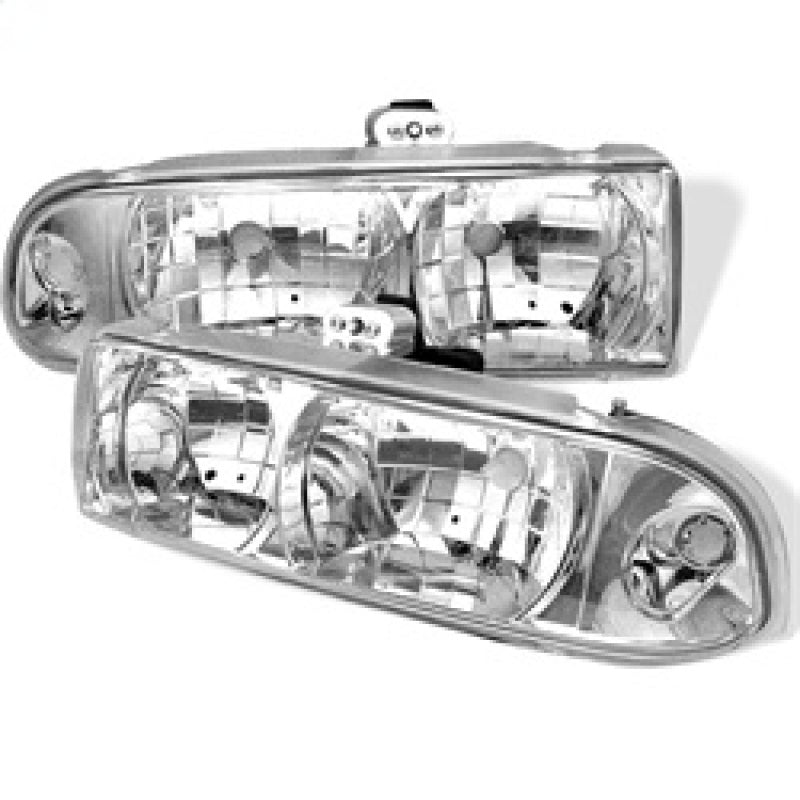 Spyder 5012432 fits Chevy 98-04 S10 /fits Chevy 98-04 Blazer 98-05 Crystal Head