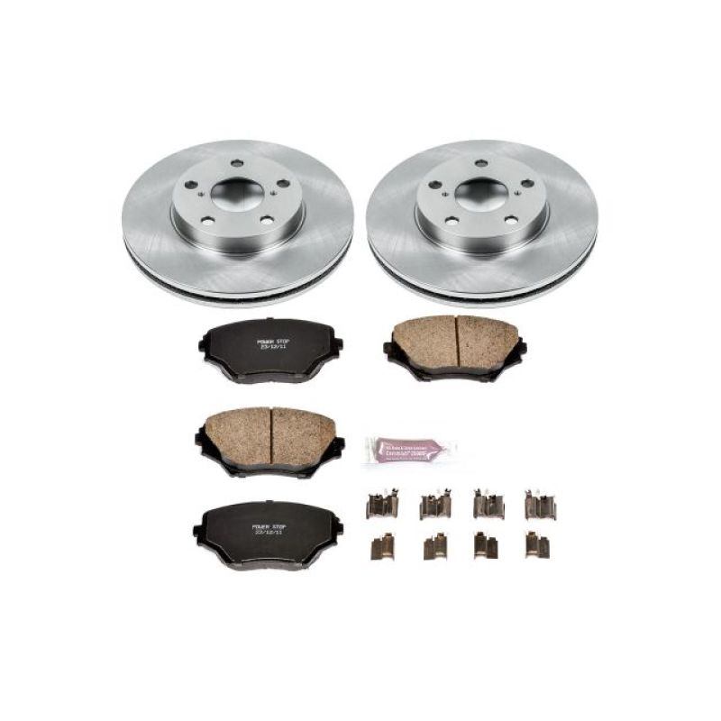 PowerStop KOE2419 fits Toyota 01-05 RAV4 Front Autospecialty Brake Kit