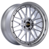 BBS LM289DSPK LM 20x9 5x114.3 ET40 Diamond Silver Center Diamond Cut Lip Wheel - 82mm PFS/Clip Required