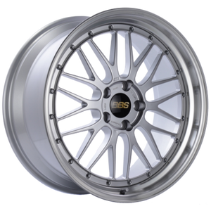 BBS LM123DSPK fits LM 18x10.5 5x108 ET65 CB67 Diamond Silver Center Diamond Cut Lip Wheel -82mm PFS/Clip Required