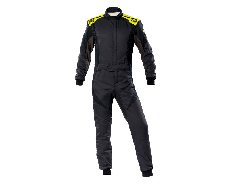 OMP IA0-1854-B01-184-42 First Evo Overall Anth/F Yellow - Size 42 (Fia 8856-2018)