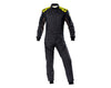 OMP IA0-1854-B01-184-62 First Evo Overall Anth/F Yellow - Size 62 (Fia 8856-2018)