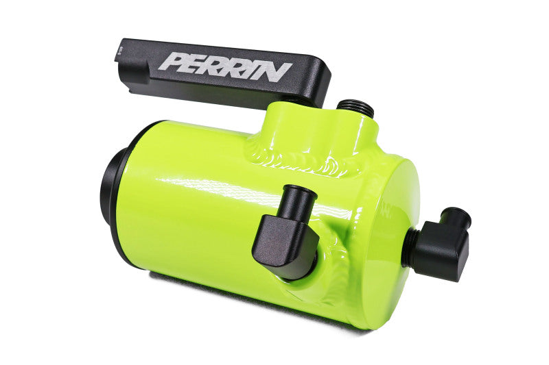 Perrin PSP-ENG-611NY 22-23 fits Subaru WRX Air Oil Separator - Neon Yellow