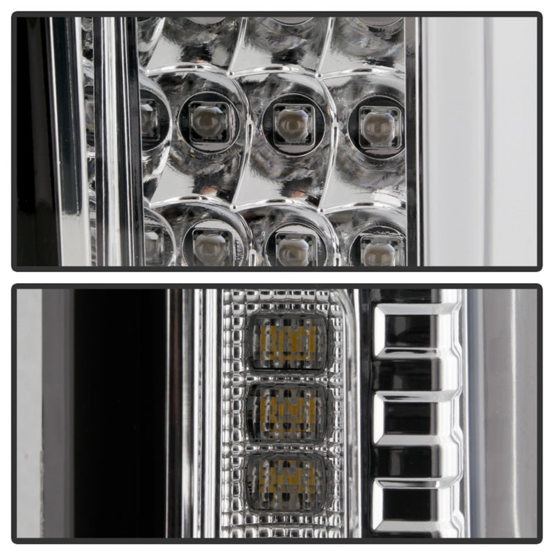 Spyder 5087263 fits Chevy 19-20 Silverado LED Tail Light Chrome ALT-YD-CS19HAL-