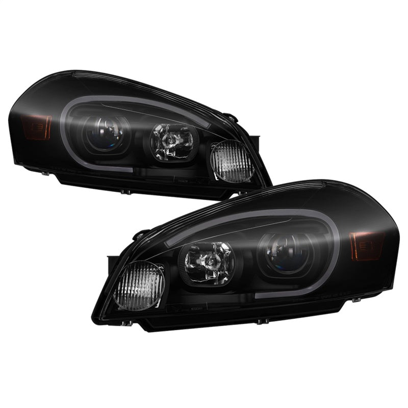 xTune 9042256 06-13 fits Chevrolet Impala LED Light Bar Headlights - Black Smok