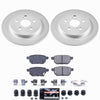 Power Stop 09-10 Pontiac Vibe Rear Z23 Coated Brake Kit