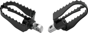 Burly B13-1007B MX Pegs Rider - Black