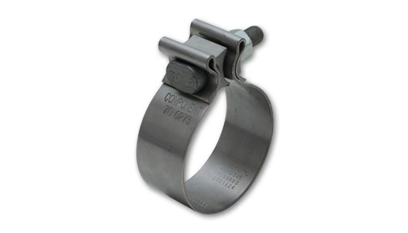 Vibrant 1167 SS Accuseal Exhaust Seal Clamp for 3in OD Tubing (1in wide band)
