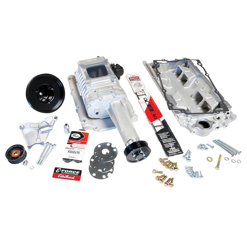 Edelbrock 1551 E-Force 122 Supercharger 57-86 Small-Block fits Chevrolet w/ Conventional Cylinder Heads