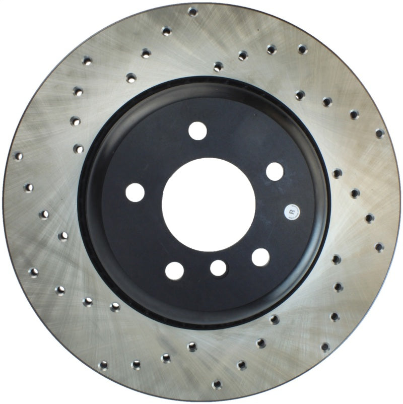 Stoptech 128.34072R Drilled Sport Brake Rotor