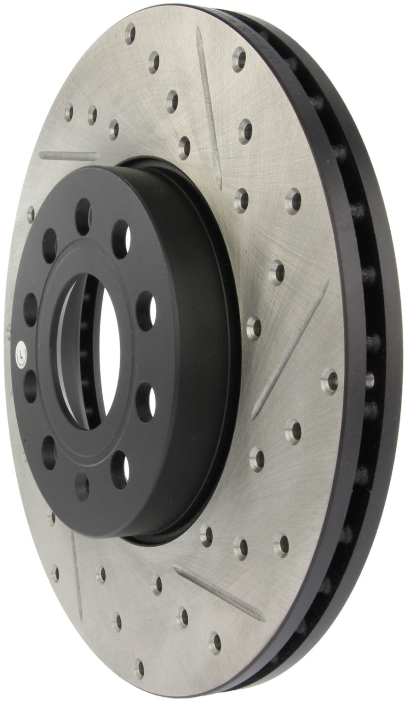 Stoptech 127.33110L Slotted & Drilled Sport Brake Rotor
