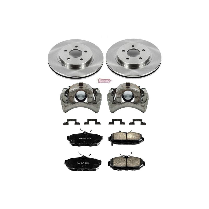 PowerStop KCOE5941 fits Ford Mustang Rear Autospecialty Brake Kit w/Calipers