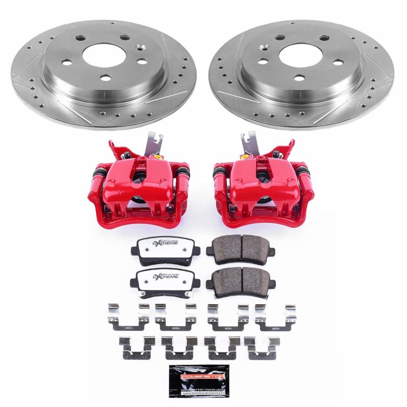 PowerStop fits Chevrolet 14-15 Malibu Rear Z26 Street Warrior Brake w/Calipers