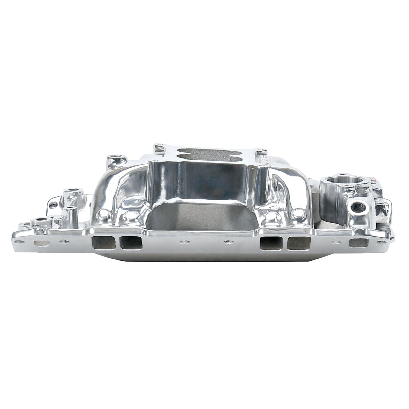 Edelbrock 75011 Polished S/B fits Chevy RPM Air-Gap Manifold