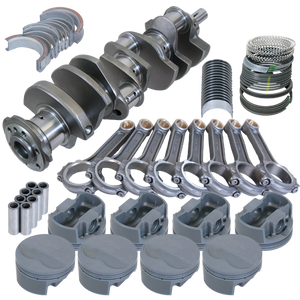 Eagle 524134185 fits Pontiac 455 4.250in Crank 6.800in I-Beam Rods -6cc Flat Top 4.185in Pistons Rotating Assembly