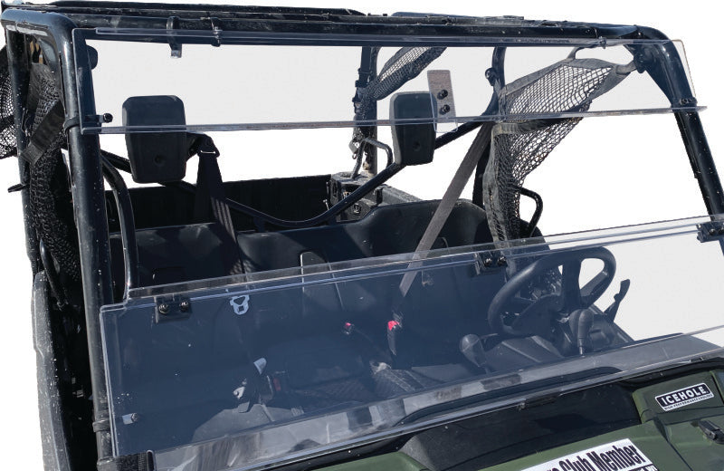 QuadBoss 375781 fits Honda SXS1000 Pioneer 1000 Windbreak Folding Windshield