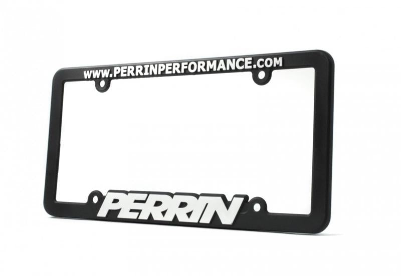 Perrin Performance ASM-BDY-500 PERRIN License Plate Frame Black White Lettering