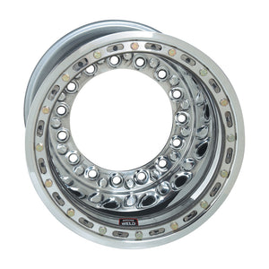 Weld  559-5426 Wide 5 XL Direct Mount 15x14 / 5x10.25 BP / 6in. BS Polished Asse