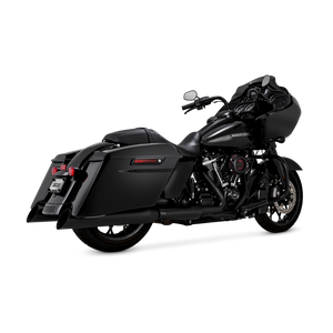Vance & Hines HD Touring Backslash 450 Slip-on Exhaust - Wrinkle Black