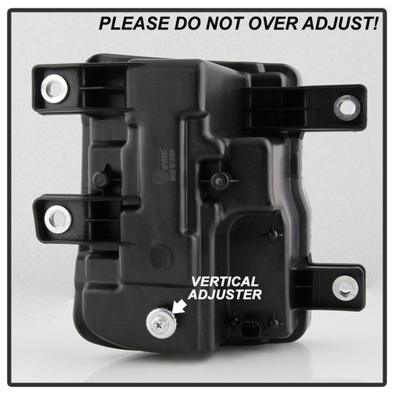 Spyder 9043215 fits Chevy 16-18 Silverado 1500 OEM Style Full LED Fog Light w/S
