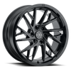 Raised Wheels MR80131288540N Method Raised MR801 22x12 / 8x180 BP / -40mm Offset / 124.1mm Bore - Gloss Black Milled Wheel