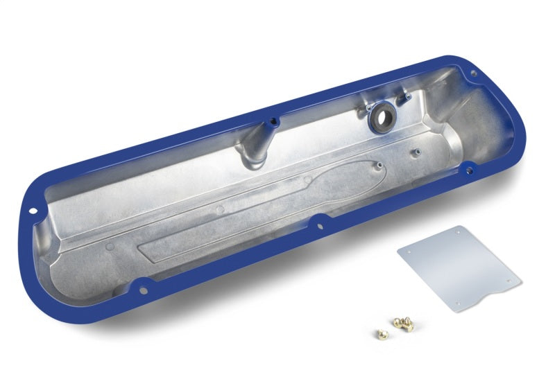 fits Ford 302-136 Racing 289-351 Slant Edge Blue Valve Cover