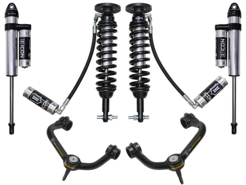 ICON K93084T 2015+ fits Ford F-150 4WD 2-2.63in Stage 4 Suspension System w/Tubular Uca