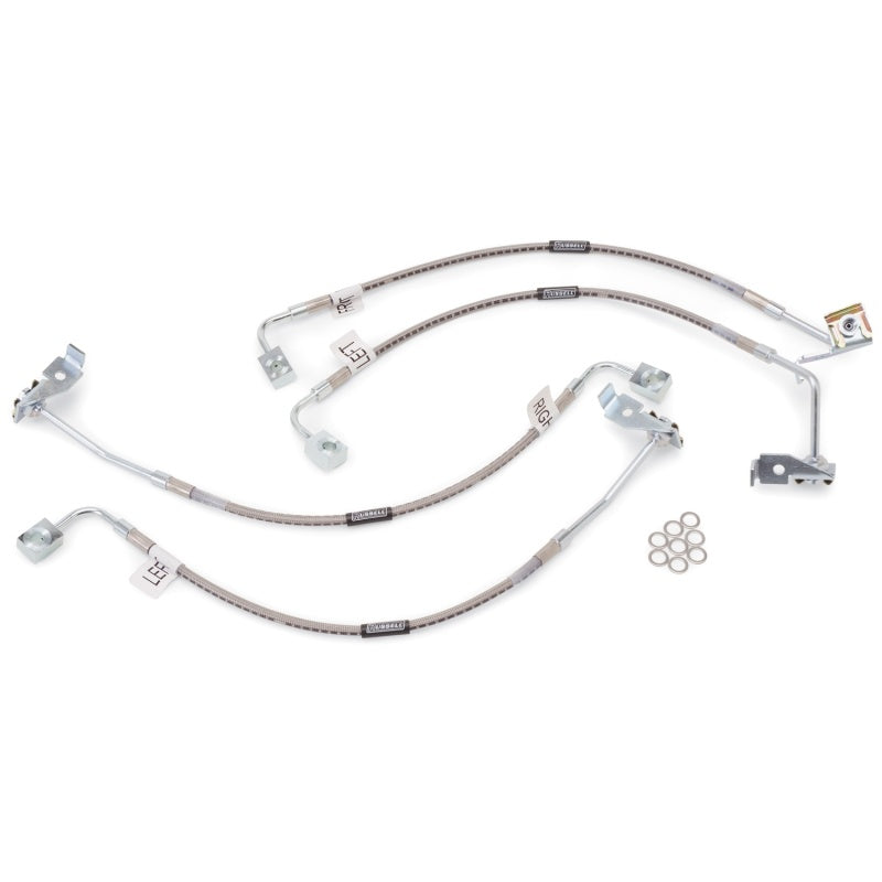 Russell 694860 Performance 07-08 Jeep Wrangler JK Stock Height to 1in Lift Brake Line Kit