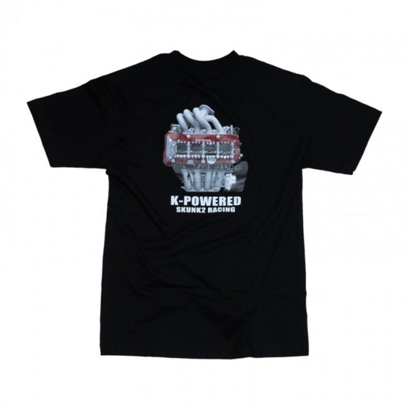 Skunk2 735-99-0930 K-Power Tee (Black) - M