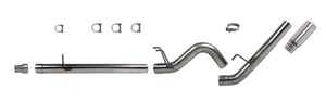 Diamond Eye Performance K4360S Diamond Eye KIT 4in DPF-BACK SGL SS 08-09 6 4L F250/F350 PCKGD BX46X14X14OD EL-PL 44inX13 5inX13 5in