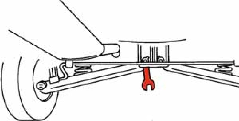 SPC Performance 87325 REAR TOE WRENCH