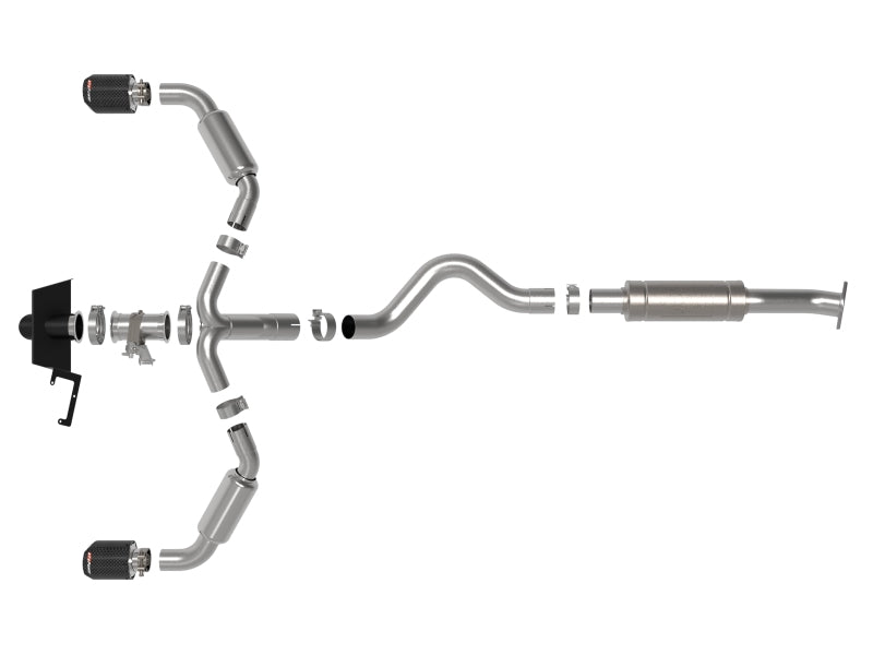 AFE 49-36067-C fits Toyota GR Corolla L3 1.6L (t) Gemini XV 3in to 2-1/2in CatB