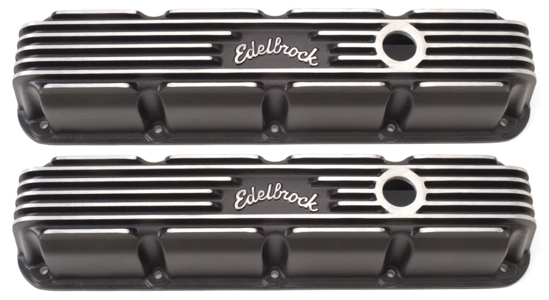 Edelbrock 41773 Valve Cover Classic Series fits Chrysler Magnum V8 Black