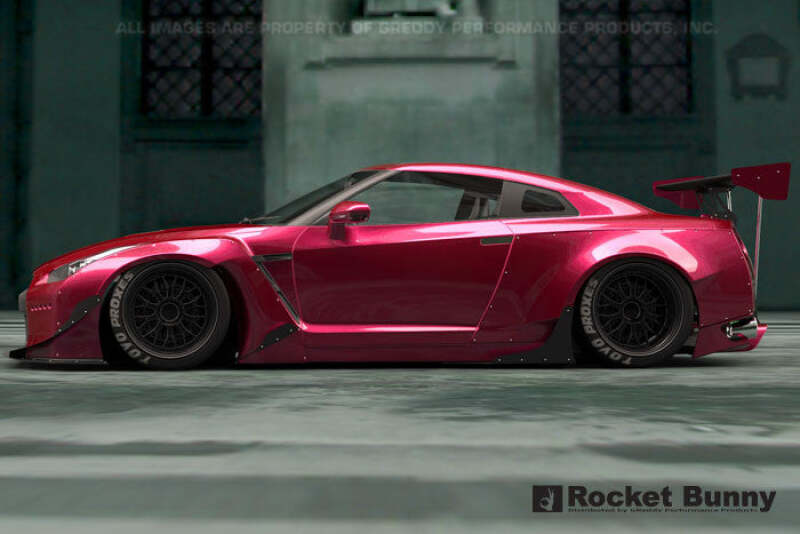 GReddy 17020634 Rocket Bunny R35 V2 Front Splitter Plate