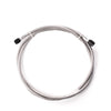 Snow Performance SNO-801-BRD 2ft Stainless Steel Braided Line (Black) w/ 4AN Fit