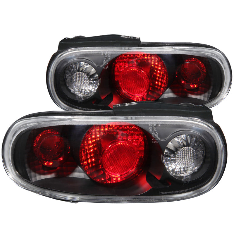 ANZO 221077 1997 fits Mazda 90-19 Miata Taillights Black