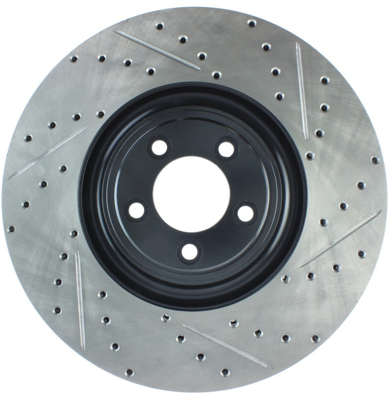 Stoptech 127.20030L Slotted & Drilled Sport Brake Rotor