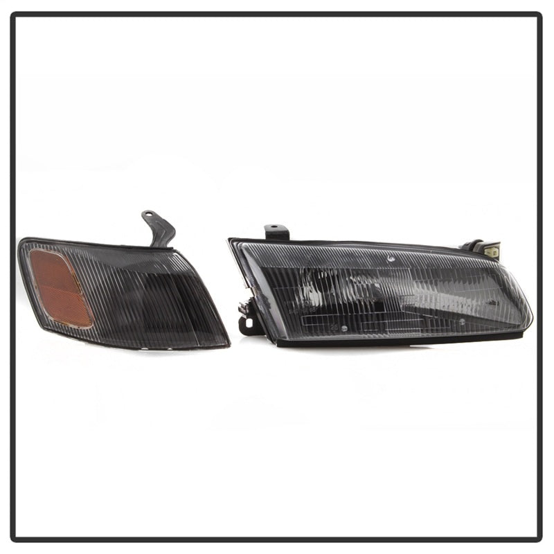 SPYDER 9042836 xTune fits Toyota Camry 4pc OEM Style Headlights Lights Black