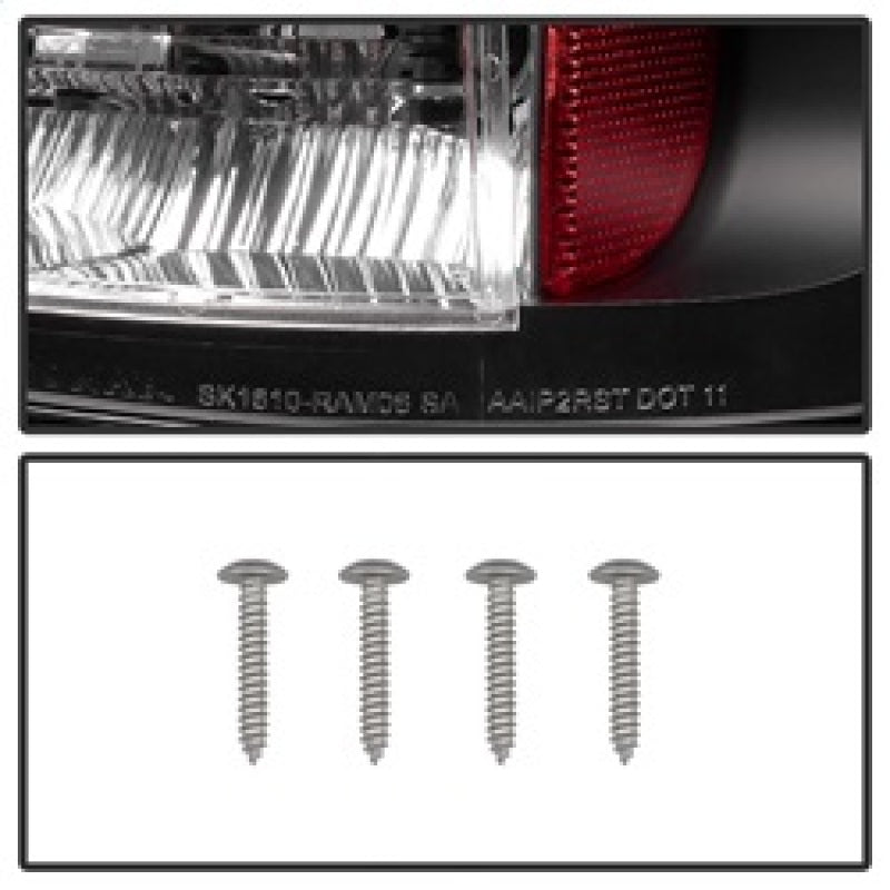 Spyder 5002556 fits Dodge 02-06 Ram 1500/Ram 2500/3500 03-06 LED Tail Light Bla