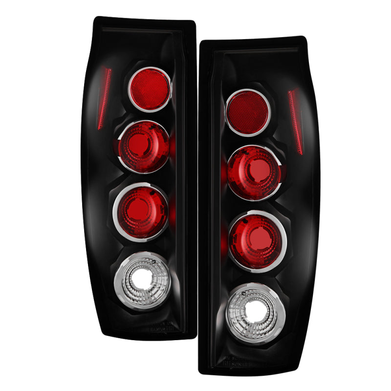 Spyder 5001108 fits Chevy 02-06 Avalanche Euro Style Tail Lights Black ALT-YD-C
