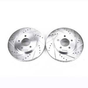 PowerStop fits Ford 05-12 Escape Front Evolution Drilled & Slotted Rotors - Pair